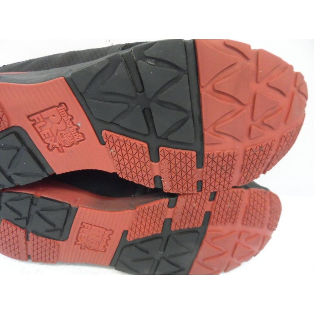 Timberland PRO Men's Radius Comp Toe Work Shoe Black/Red Size 9.5W - Picture 13 of 13